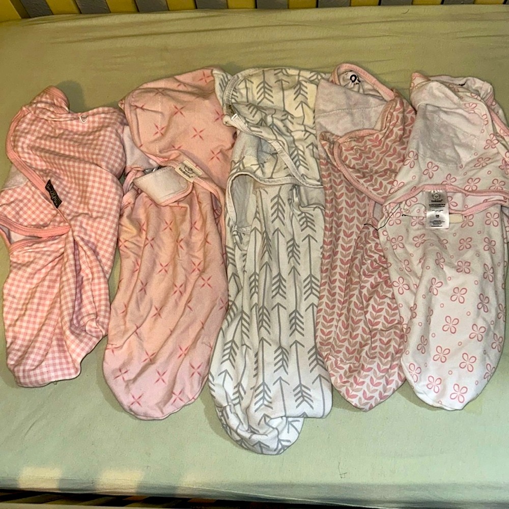 5 swaddles